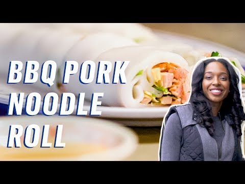 The Best Cheap Barbecue Rice Noodle Roll in The Bay Area || 5 Buck Lunch
