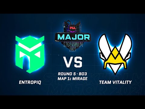 [RU] Entropiq vs Vitality • Mirage • PGL Major Stockholm 2021 Legends Stage