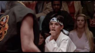 The Karate Kid (1984) - Daniel Vs Johnny Scene (5/