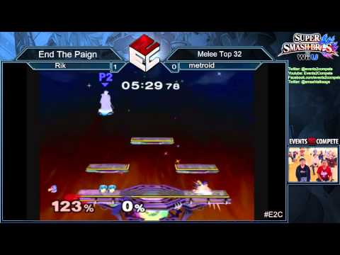 End the Paign Melee Singles: Rik (Falco) vs. Metroid (Marth) - T16