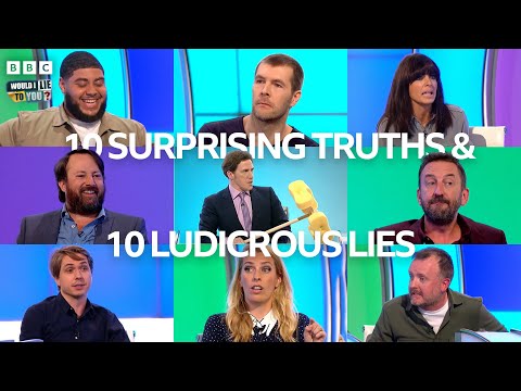 10 Surprising Truths & 10 Ludicrous Lies | Volume .1 | Would I Lie To You?