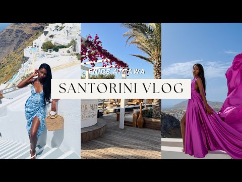 4 days in 4 villages -  Santorini Vlog