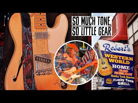 How Luke McQueary Gets So Much Tone From So Little Gear | Kelley's Heroes at Robert's Western World
