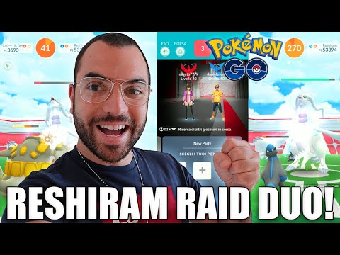 ANCHE RESHIRAM IN DUO È STATO SCONFITTO!!! - Pokémon GO
