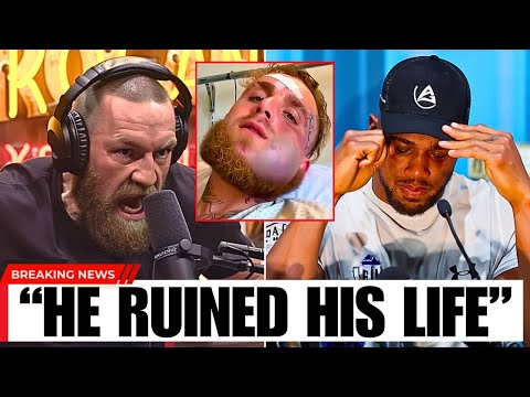 Conor Mcgregor EXPLODES on Anthony Joshua After Jake Paul Suffers Permanent Brain Damage