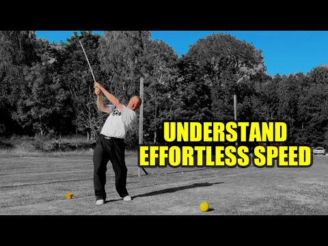 Understand effortless swing speed…