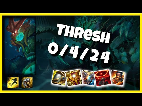 Thresh vs Yuumi OCE Challenger SUPPORT (0/4/24) - v11.5