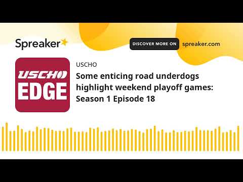 Some enticing road underdogs highlight weekend playoff games: Season 1 Episode 18