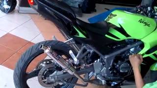 Kawasaki Ninja RR 150 With NEW R9 Monza