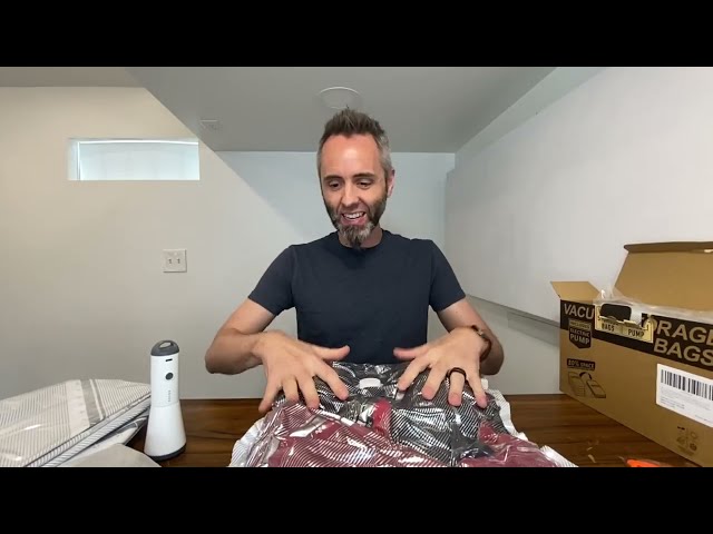 Best Vacuum Storage Bags for Traveling and Home Organization - product in use
