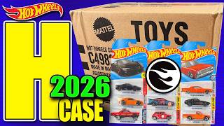 Unboxing Hot Wheels 2026 H Case: Treasure Hunt Inside!