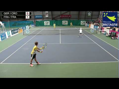 Allemagne / Croatie vs France / France (double) - Open Super 12 Auray Tennis - Court 4