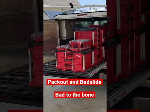 Milwaukee Packout & Bedslide #short
