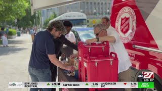 Salvation Army serves free donuts at State Capitol for National Donut Day