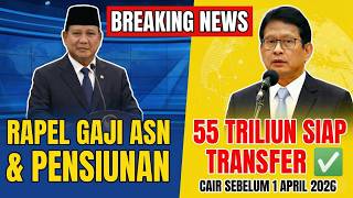 Download lagu 🔴 CAIR SEBELUM 1 APRIL 2026! Rapelan Gaji ASN, TNI, Polri & Pensiunan Resmi Dibayar mp3