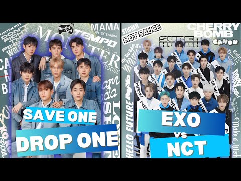 Save One, Drop One: EXO vs NCT | K-Pop Showdown!