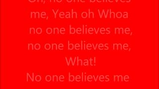 No One Believes Me-Kid Cudi (Lyrics)