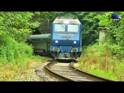 GM 64-0922-6 & IR366-1 Brașov-Budapest Keleti in Defileul Crișului Repede Canyon - 18 July 2019