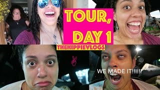 WHY NOT THE WORLD TOUR DAY 1! // THE HIPPIE VLOGS #8