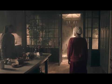 The handmaids tale // nick finds out June is pregnant season 1 episode 10