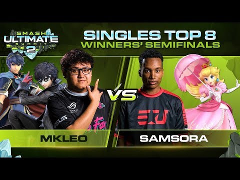 MkLeo vs Samsora - Singles: Winners Semifinals - Ultimate Summit 2 | Marth, Joker vs Peach