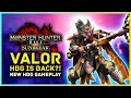 Monster Hunter Rise Sunbreak - VALOR HBG RETURNS?! New Silkbinds, Switch Skills & HBG Gameplay