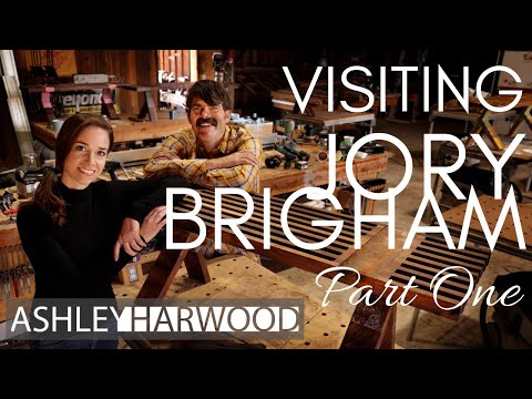 Visiting woodworker Jory Brigham in California - and making a metal and wood bench!  Part One