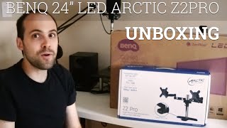 Video thumbnail for BenQ GL2460HM 24IN and Arctic Z2PRO Unboxing by Alessandro “Alecaddd” Castellani