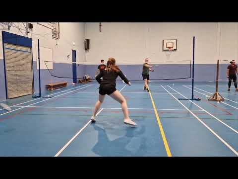 Practice Game with Ireland's pride Lucy Fox ( GradeA) ..such an honor to  share court with her ❤️