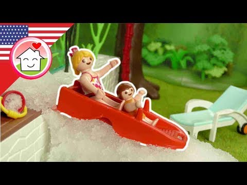 Playmobil english Snow in Summertime - The Hauser Family