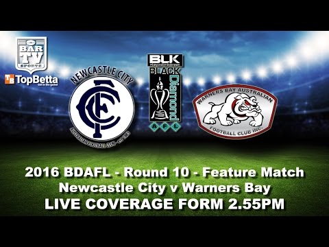 2016 BDAFL - Round 10 - Feature Match - Newcastle City v Warners bay