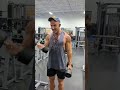 arm day dumbbell curls