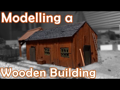 How to model a simple Wooden Building