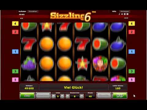 Sizzling 6 kostenlos spielen - Novoline / Novomatic