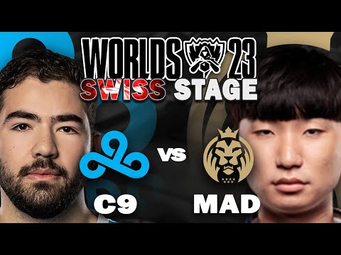 NA vs EUW wer wird gewinnen? | BEST OF 1 | C9 vs MAD | WORLDS 2023 SWISS STAGE