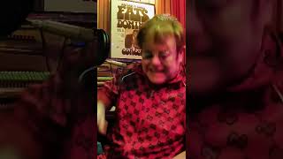 Elton John has meltdown while recording album