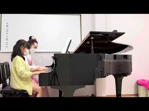 Blossom Time ／高橋由紀　ピアノ連弾　こはる　小3   Rina音楽教室　秦野市ピアノ教室