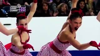 2015 Russian Synchronised Skating Team dance to 'The Joke' by the Fall