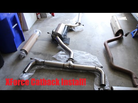 MK7 GTI gets an XForce Catback! (mk7/mk8 GTI catback install)