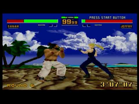 VIRTUA FIGHTER 2 [7] Arcade Mode/SARAH.