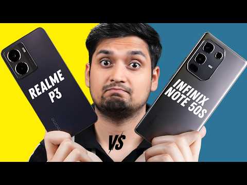 Under ₹15,000 King? Realme P3 vs Infinix Note 50s Full Comparison🔥