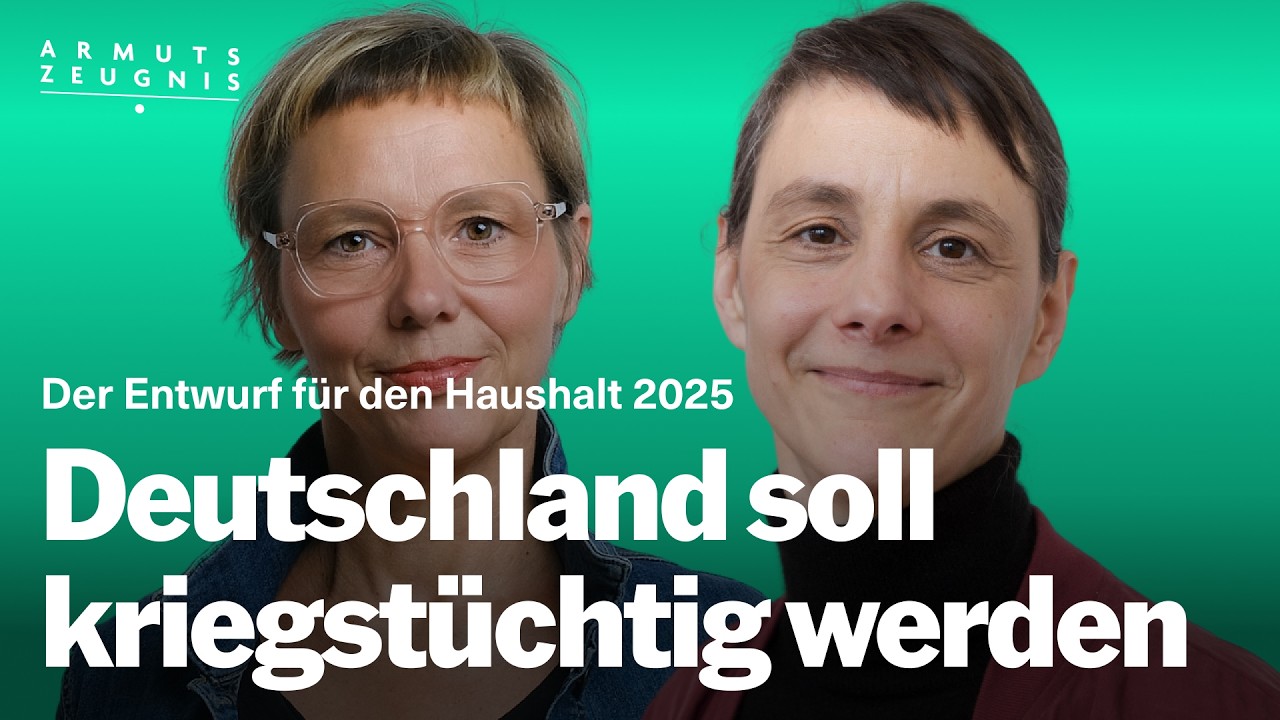 #8 Haushalt 2025: Wie die Regierung Deutschland kriegstüchtig spart | mit Gesine Lötzsch
