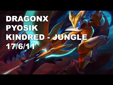 DragonX Pyosik Jungle Kindred vs Graves - KR Challenger Patch 10.8