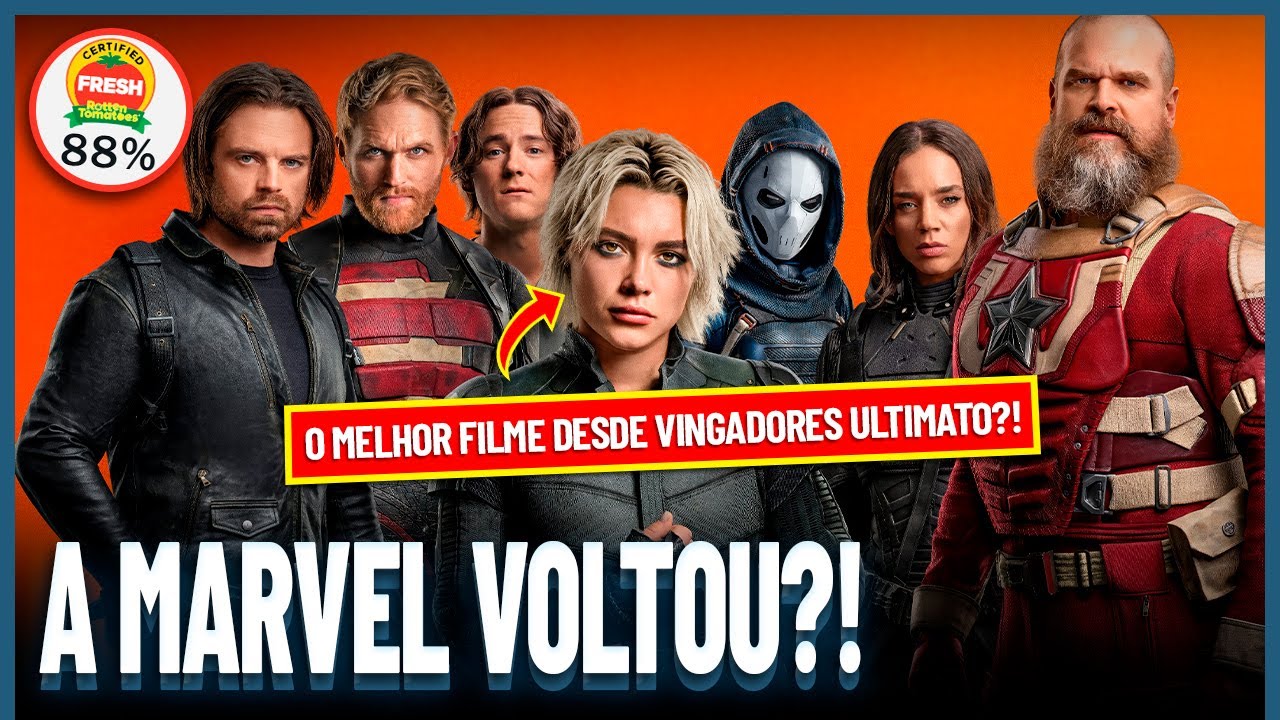 “Thunderbolts” é o MELHOR Filme da Marvel desde ULTIMATO? | Opinião SEM e COM Spoilers