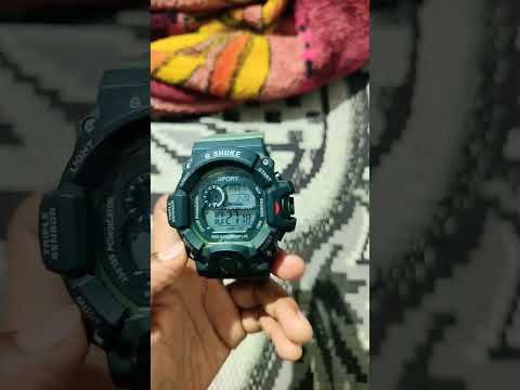 g shuke watch waterproof and sport watch