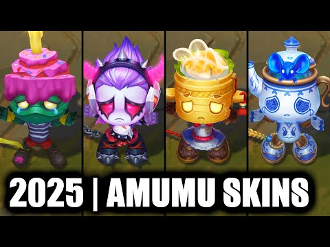 ALL AMUMU SKINS SPOTLIGHT 2025 | League of Legends