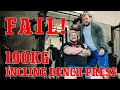 Failing a 190KG Incline Bench Press!