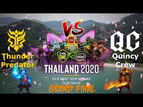 Thunder Predator vs Quincy Crew | Grand Final BO5 | ESL One Thailand 2020: Americas