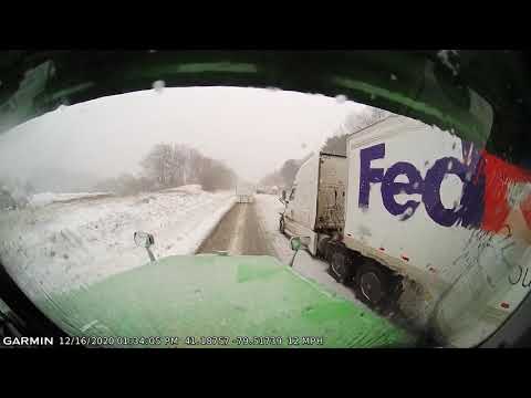 PA storm 12/16/20 I80 westbound