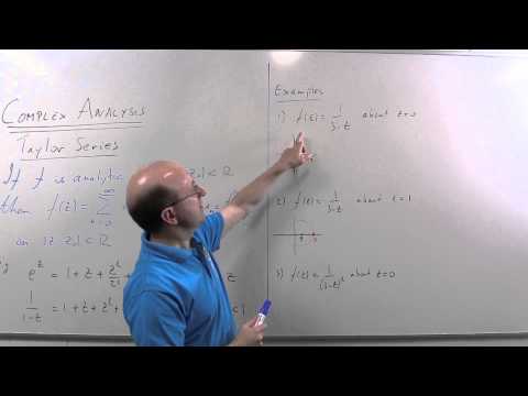 Complex Analysis 10: Taylor Series
